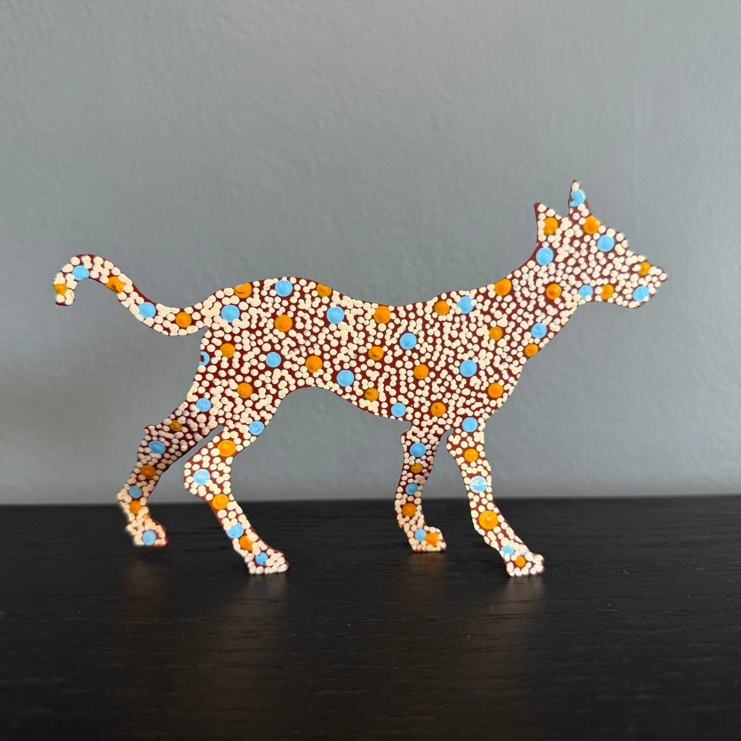 Steel Dog Sculptures