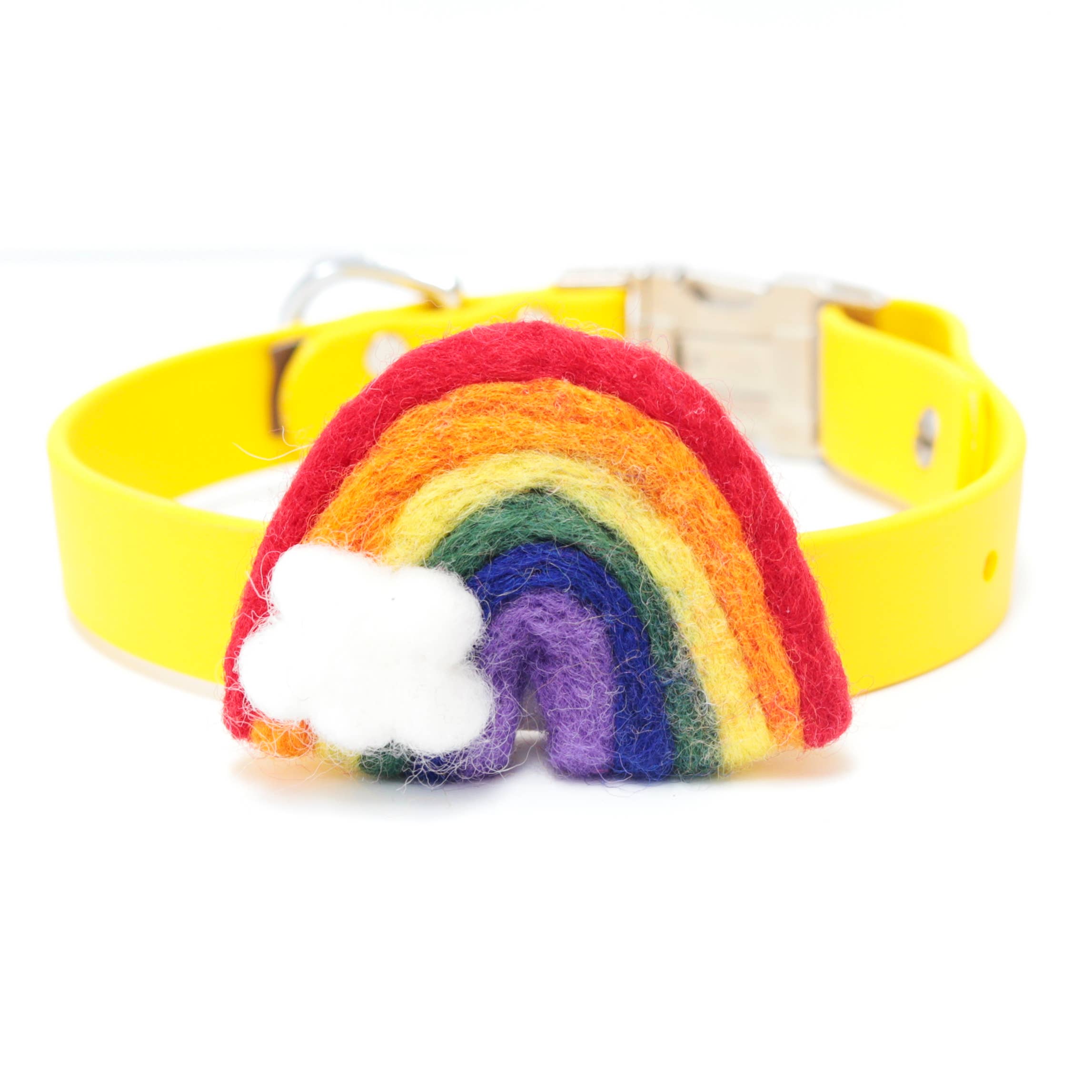 Rainbow Dog Collar Accessory (4 Colors) - Pride