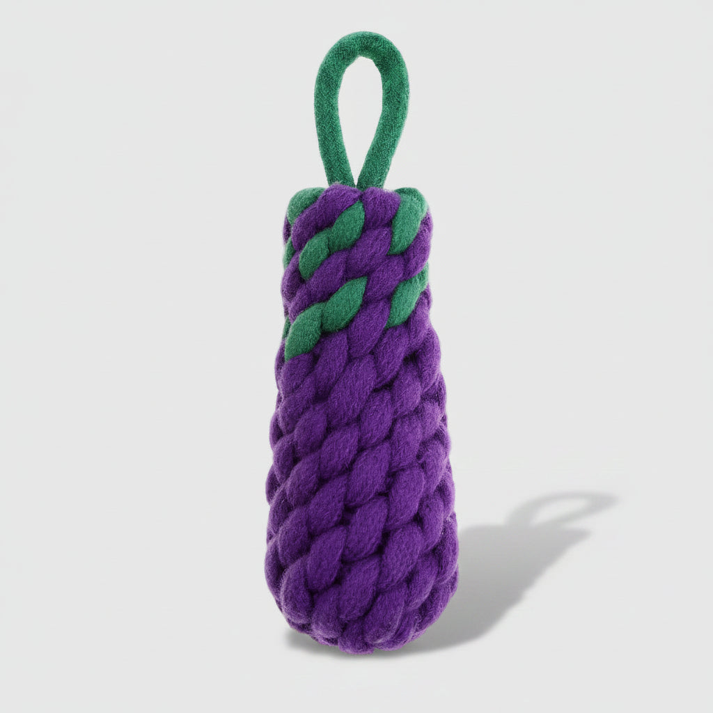 EGGPLANT Rope Toy