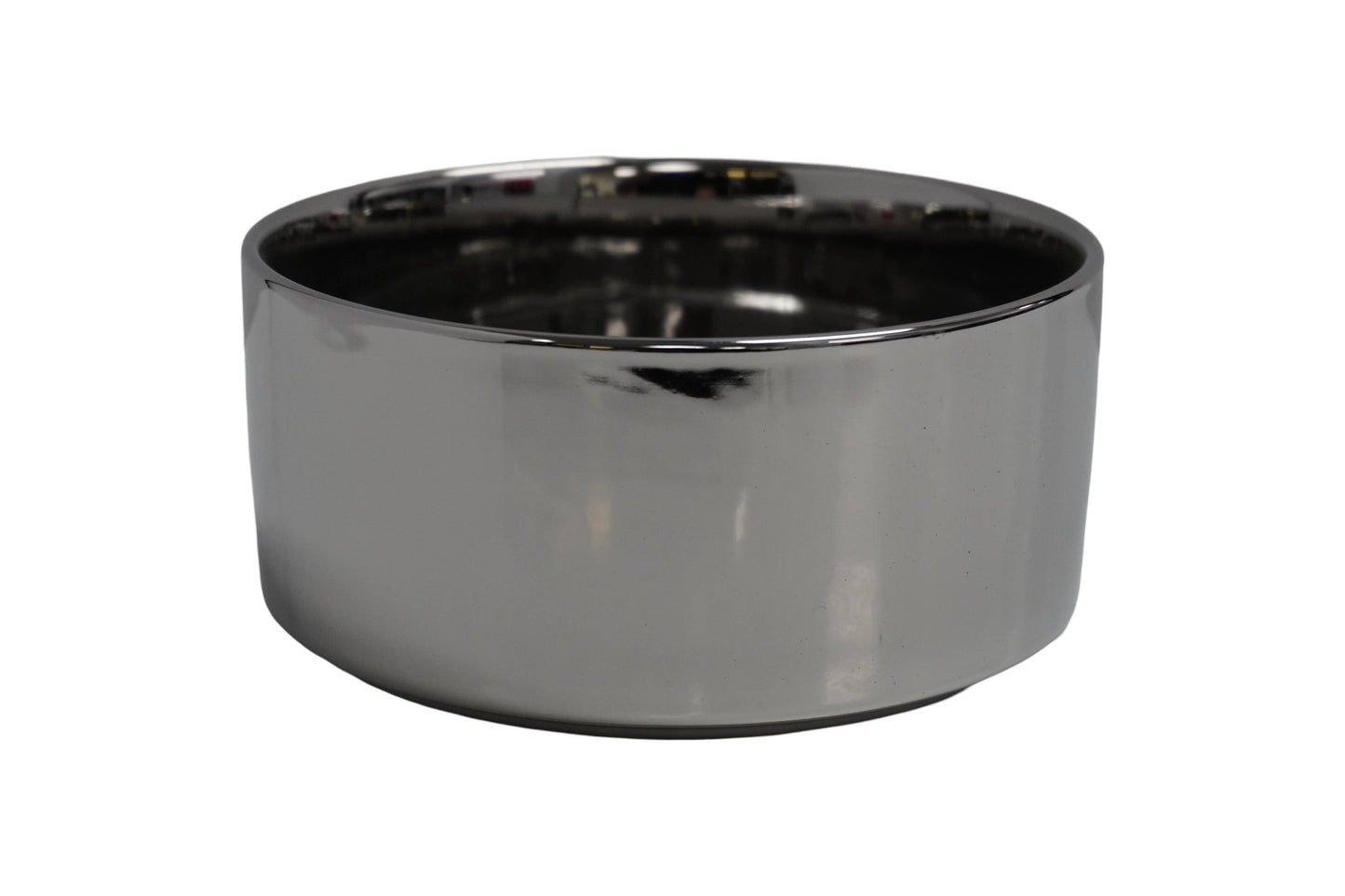 Luigi Luxe Silver Dog Bowl