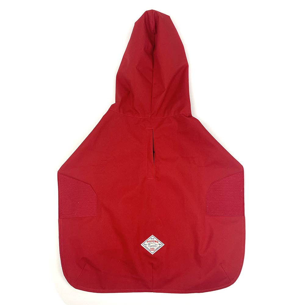 RAIN PONCHO - Apple Red