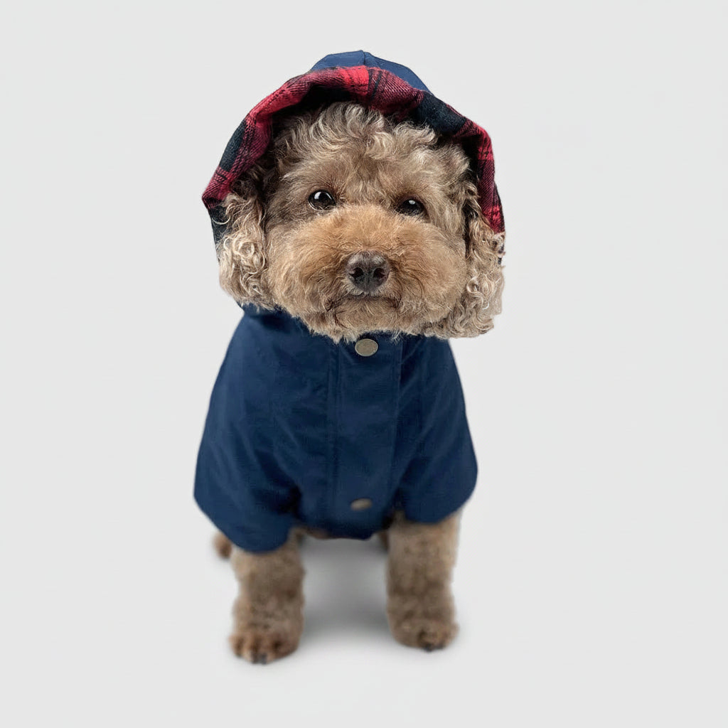 RAIN JACKET - Navy Blue
