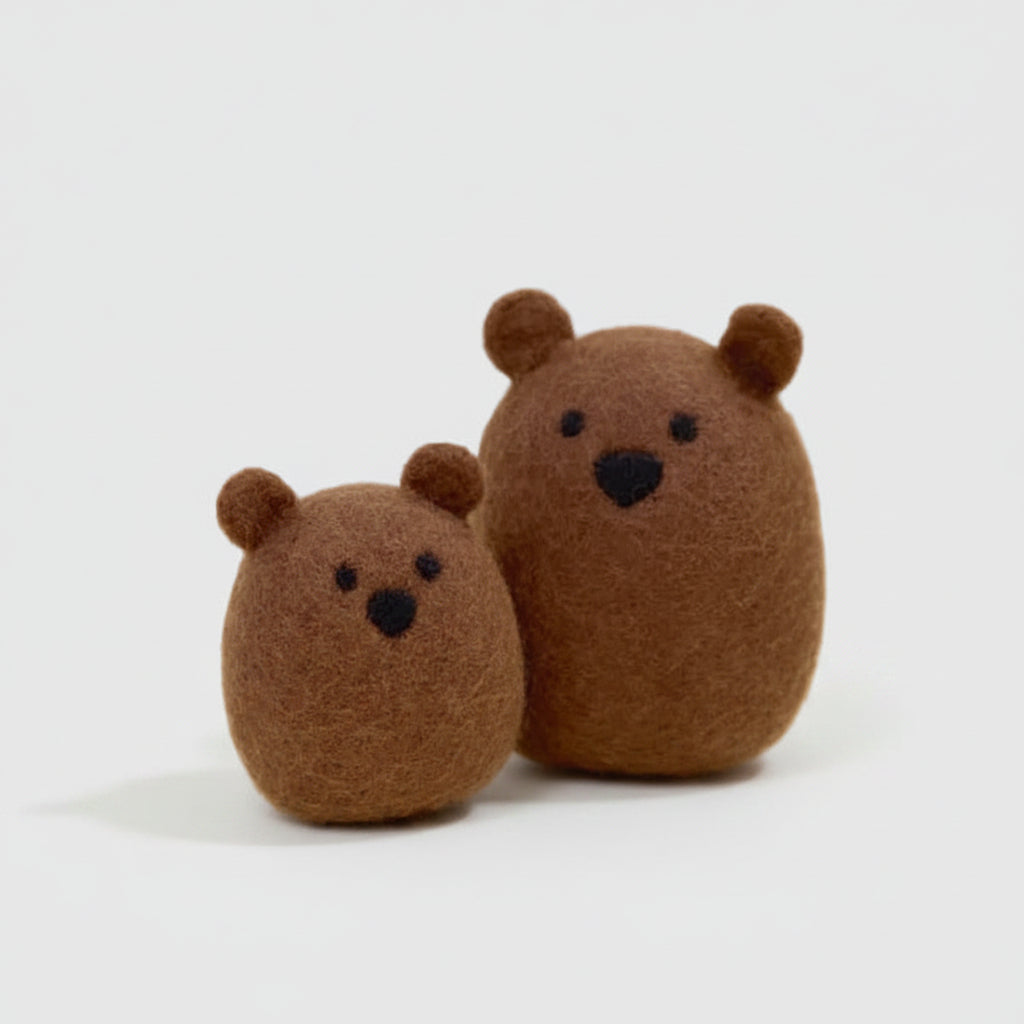 WOOL BROWN BEAR