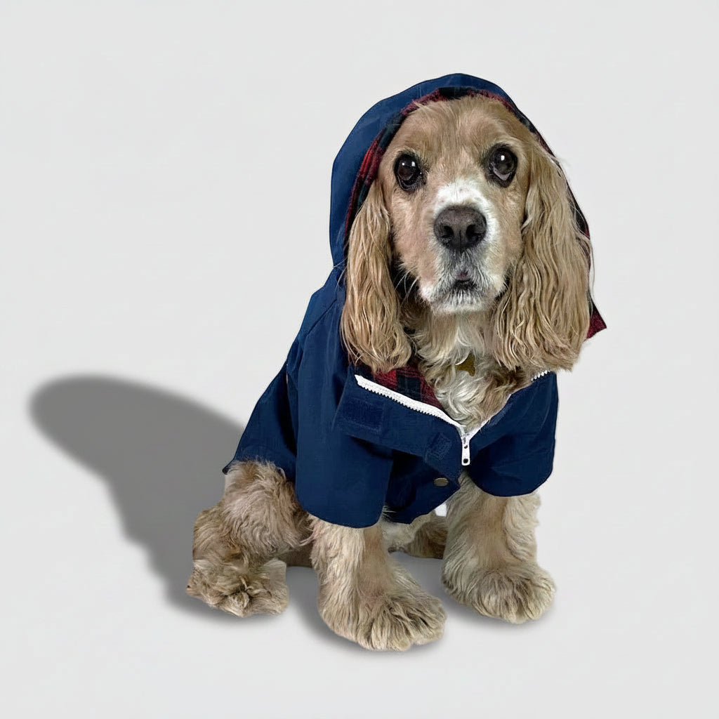 RAIN JACKET - Navy Blue