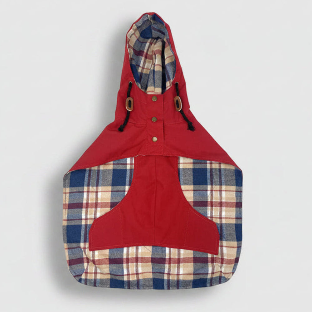 RAIN PONCHO - Apple Red
