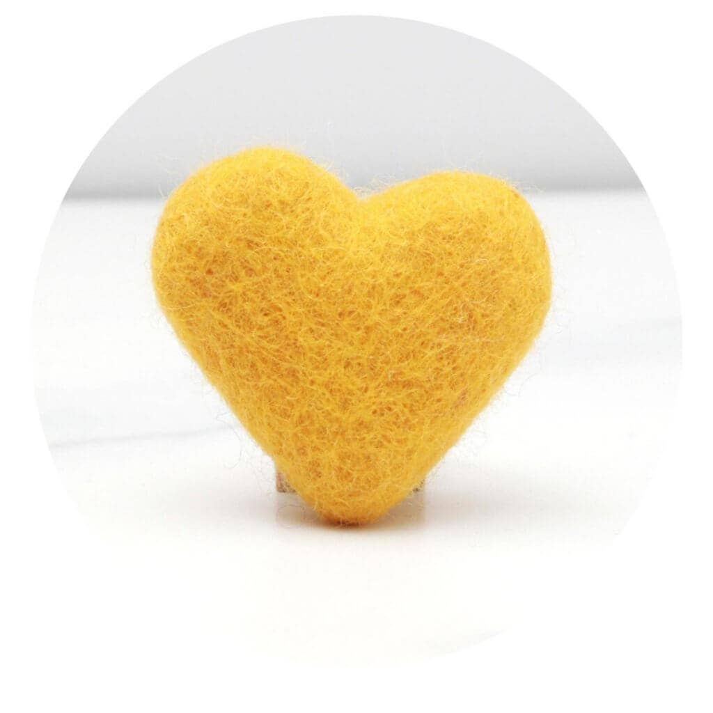 We Heart Dog Collar Accessory (Single) -10 Colors