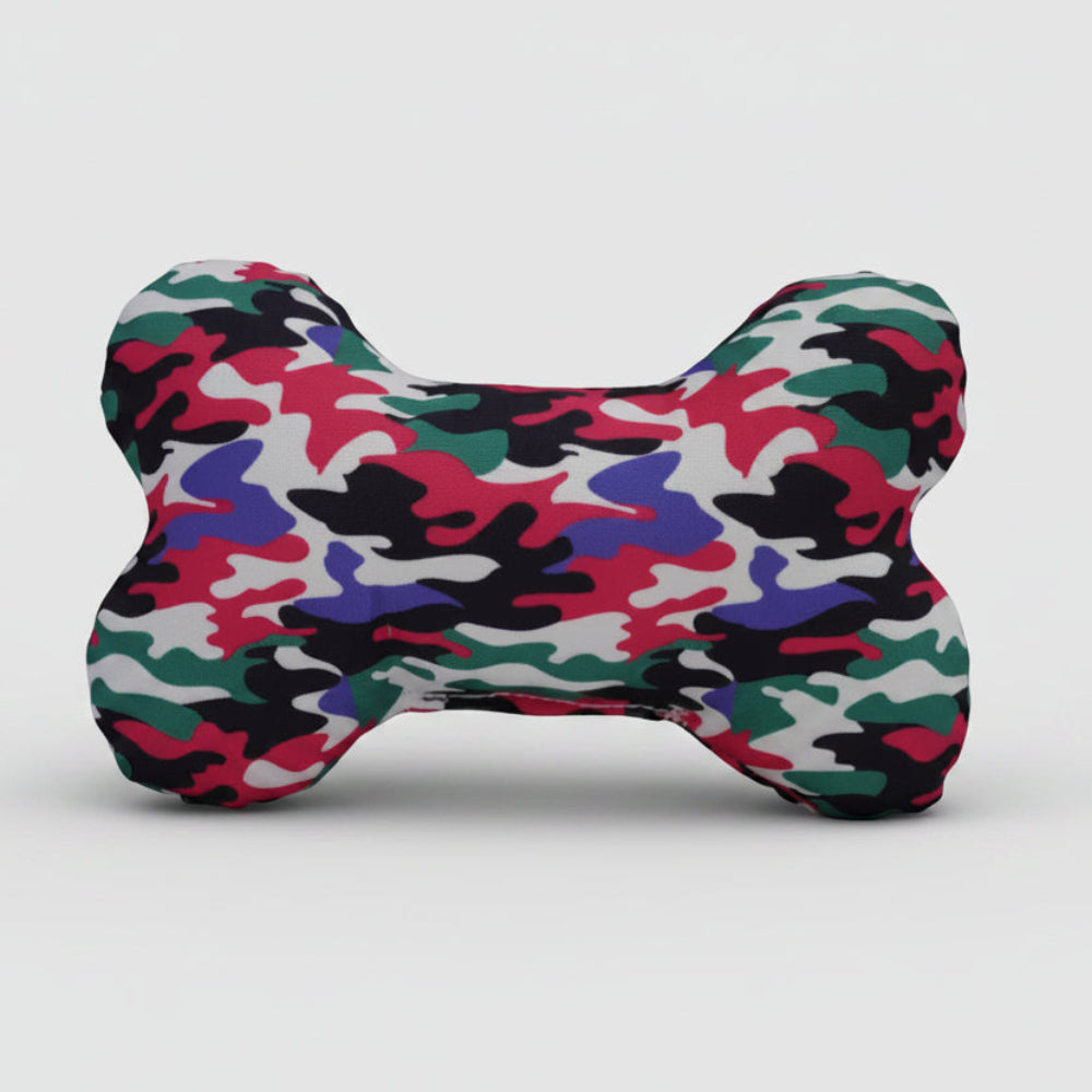 CAMO PINK BONE Dog Toy