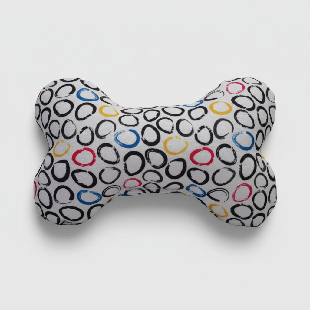 OVAL MULTI BONE Dog Toy