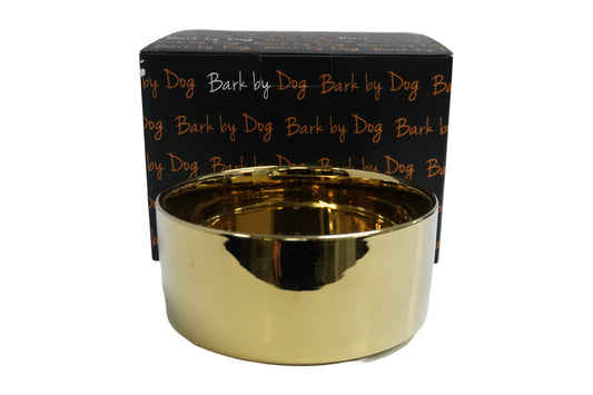 4 Pack- Luigi Luxe Gold Dog Bowl