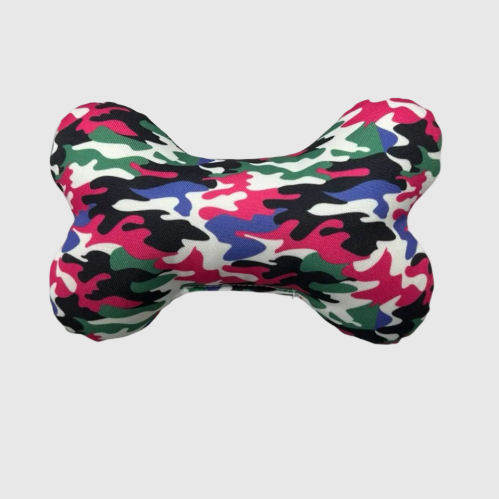 CAMO PINK BONE Dog Toy