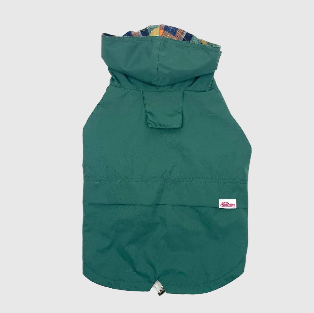 RAIN JACKET - Forest Green