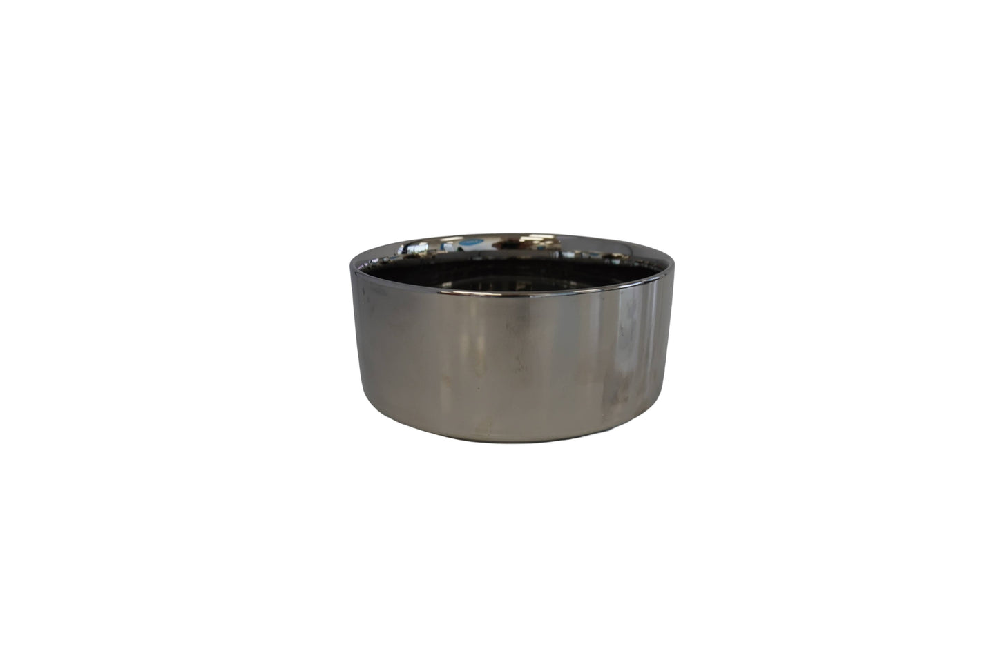 Luigi Luxe Silver Dog Bowl