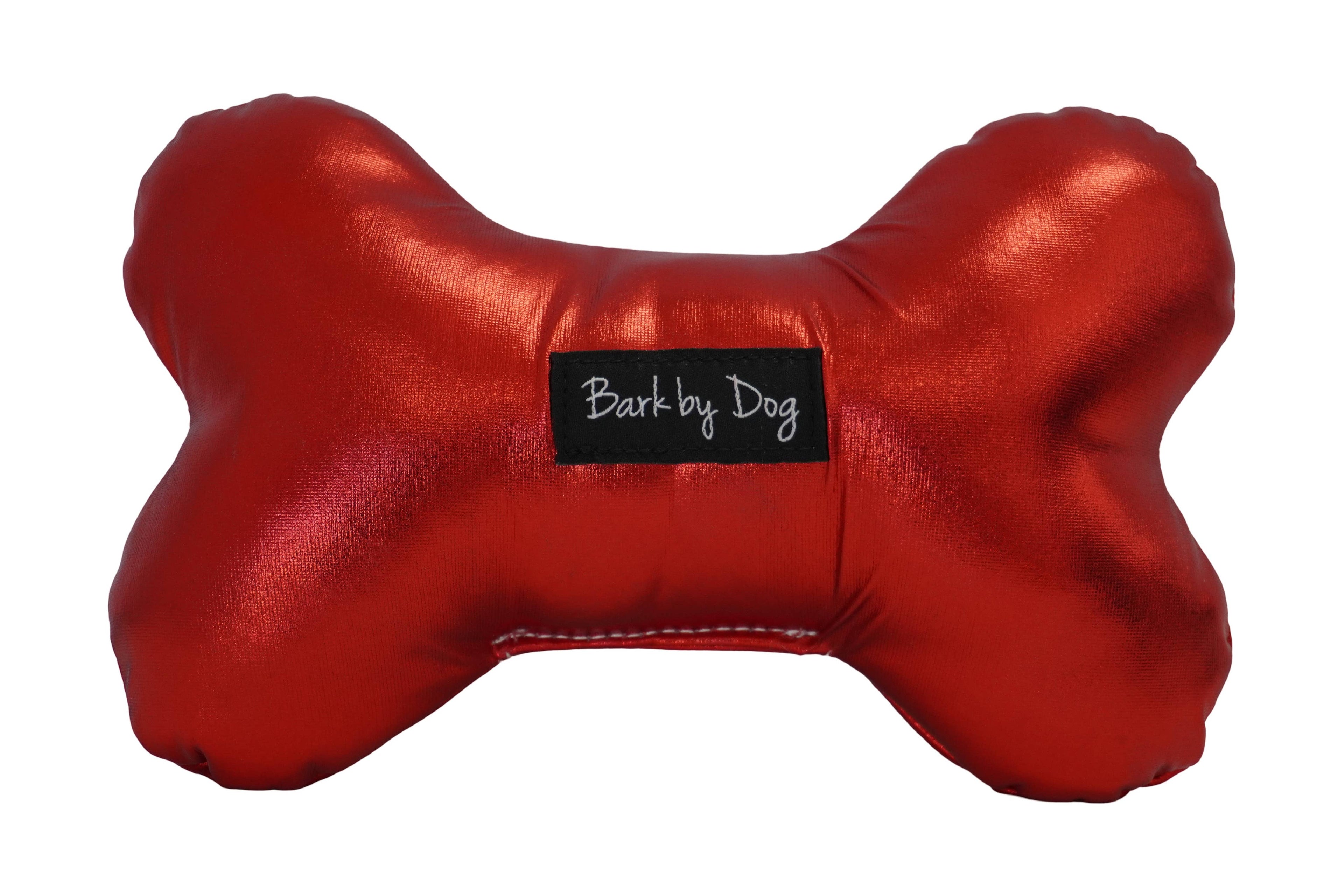 Gleam Red Bone Dog Toy