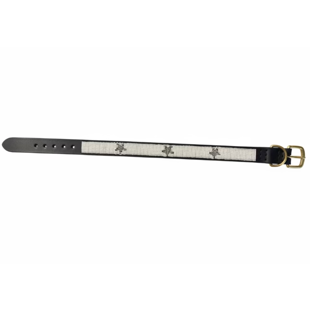 LOVEDOG White & Silver Star Collar