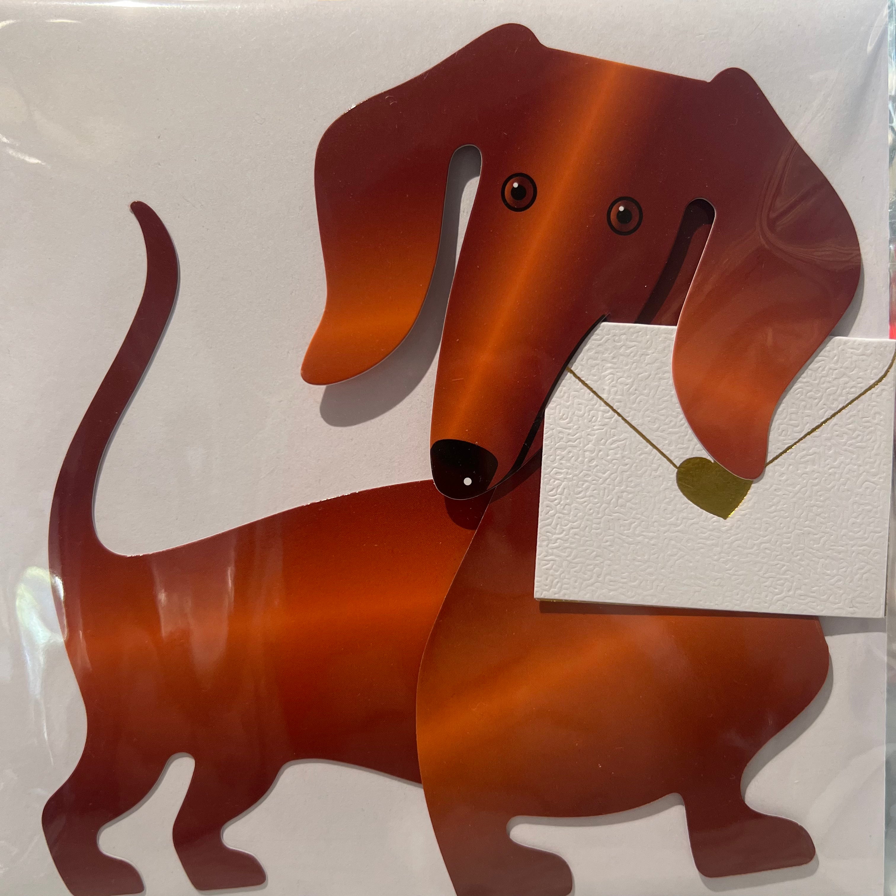 Luxury Greeting Card - Dachshund