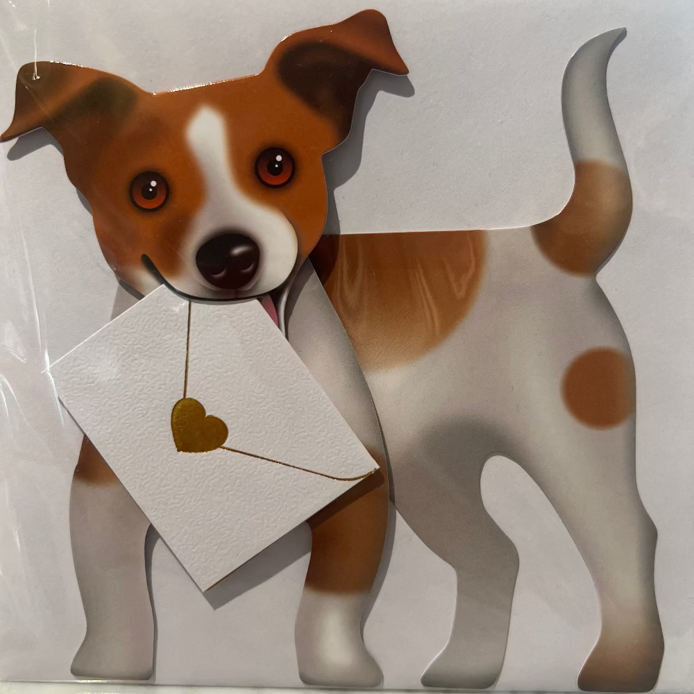 Luxury Greeting Card - Jack Russell