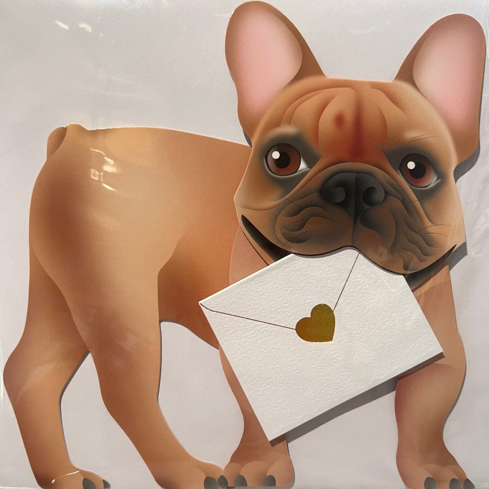 Luxury Greeting Card - French Bulldog (Frenchie)