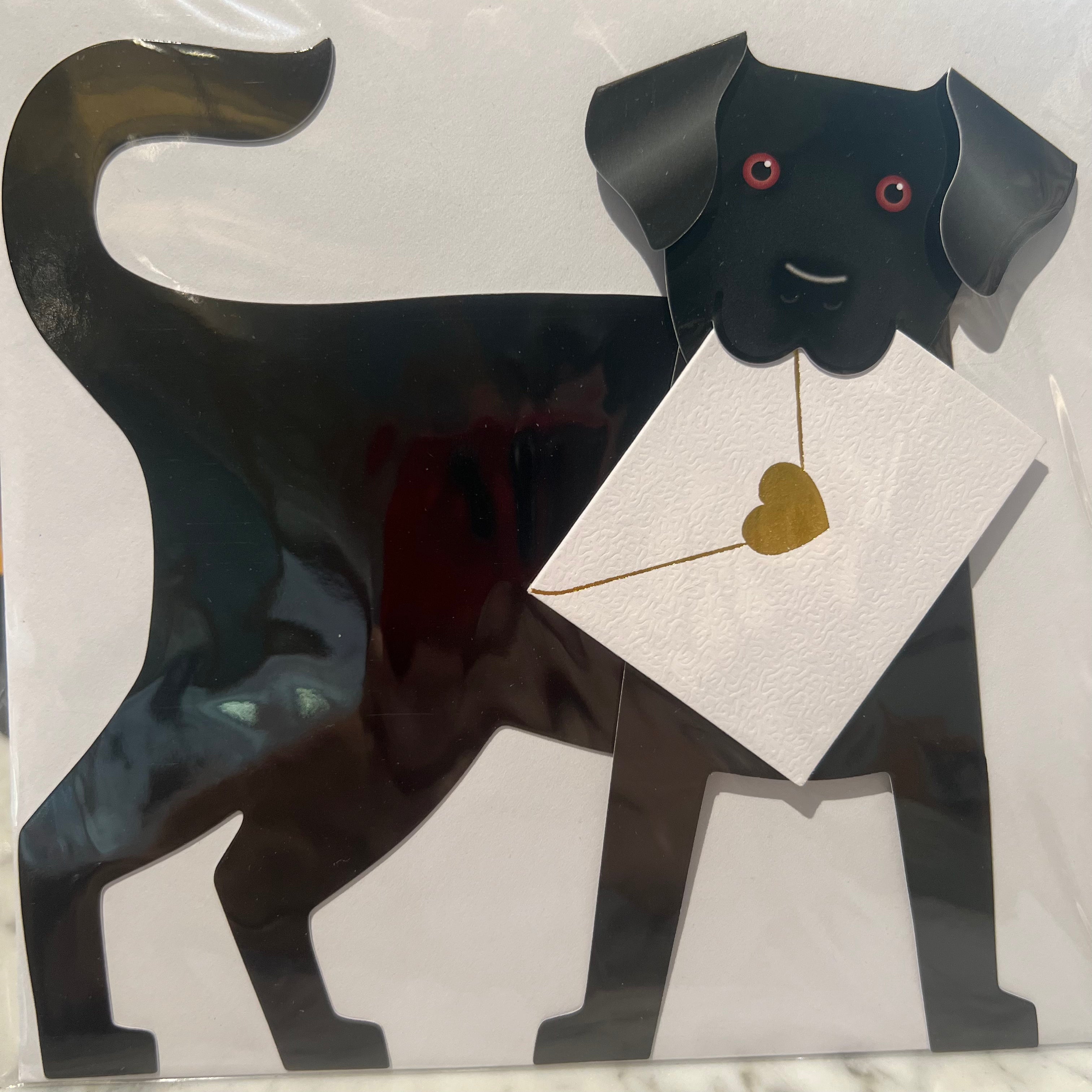 Luxury Greeting Card - Labrador
