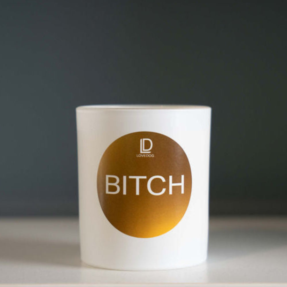 LOVEDOG CANDLE - B*TCH