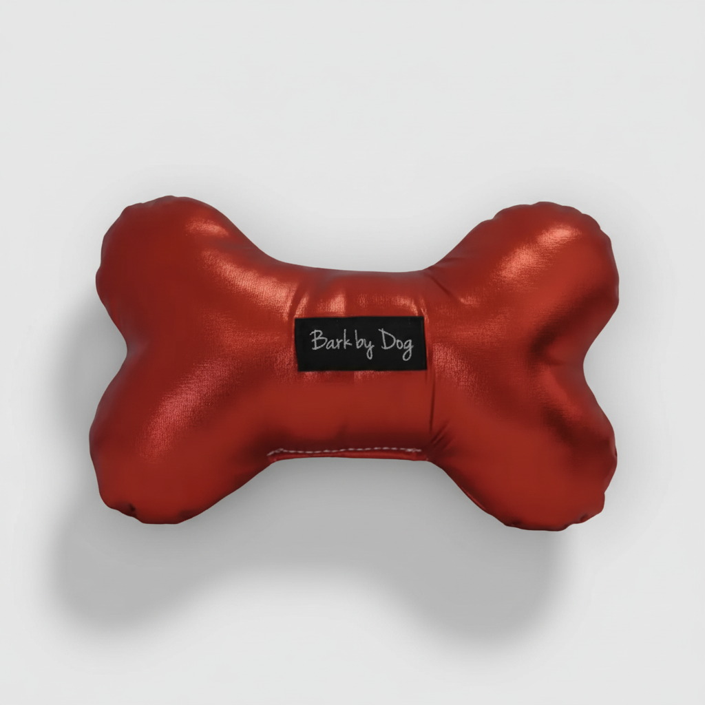 GLEAM RED BONE Dog Toy
