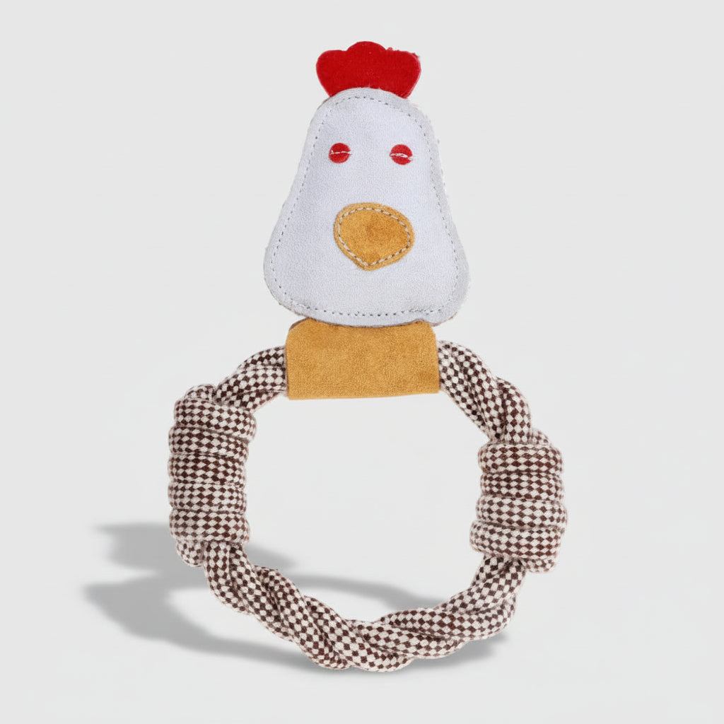 CHICKEN ROPE Ring Toy