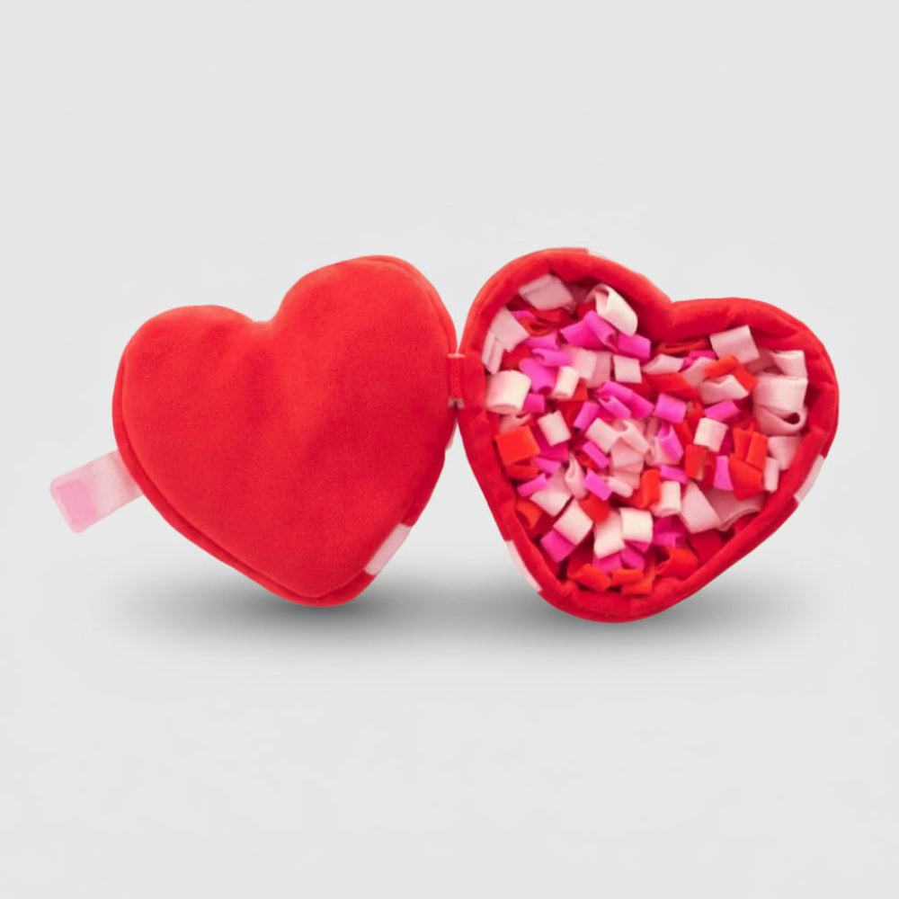 HEART SNUFFLE Dog Toy