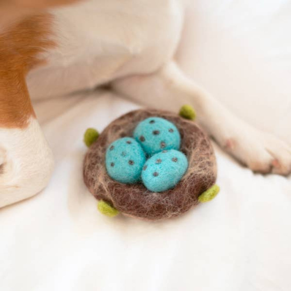 ROBIN'S NEST WOOL TOY