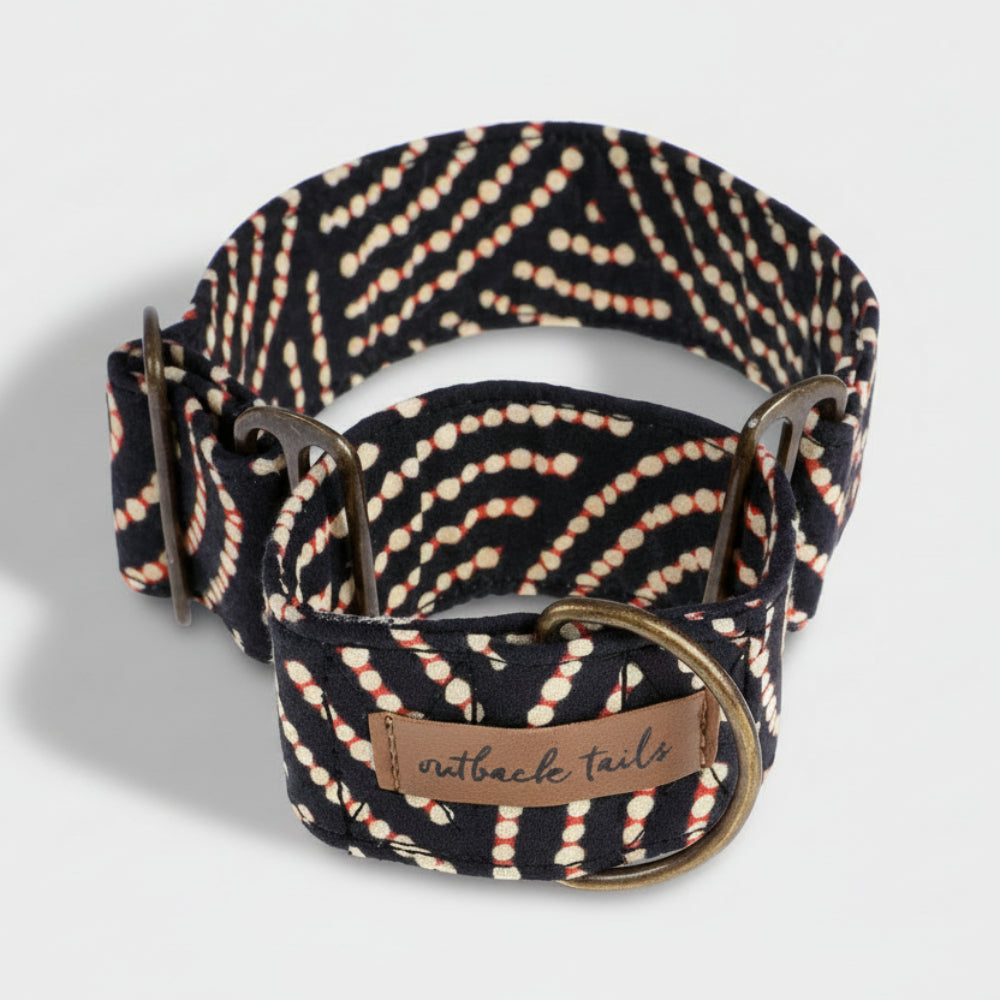 MARTINGALE Collar - Fire Country Dreaming