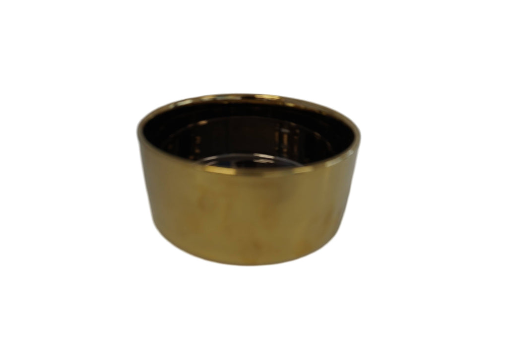 Luigi Luxe Gold Dog Bowl