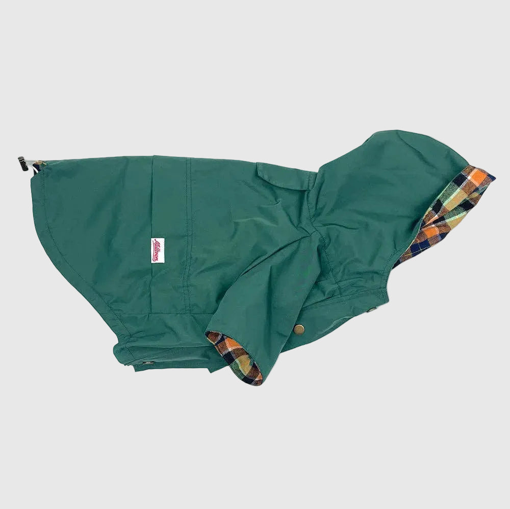 RAIN JACKET - Forest Green