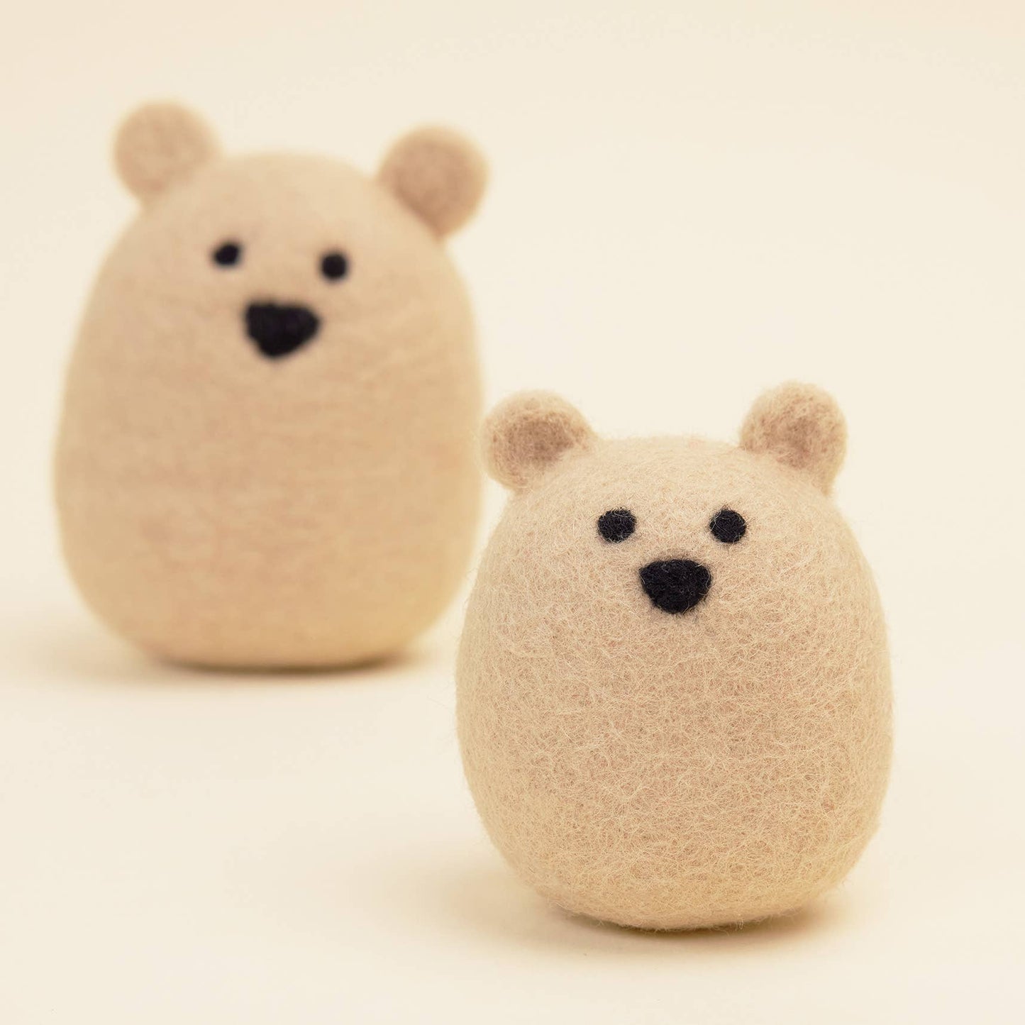 WOOL POLAR BEAR: Small