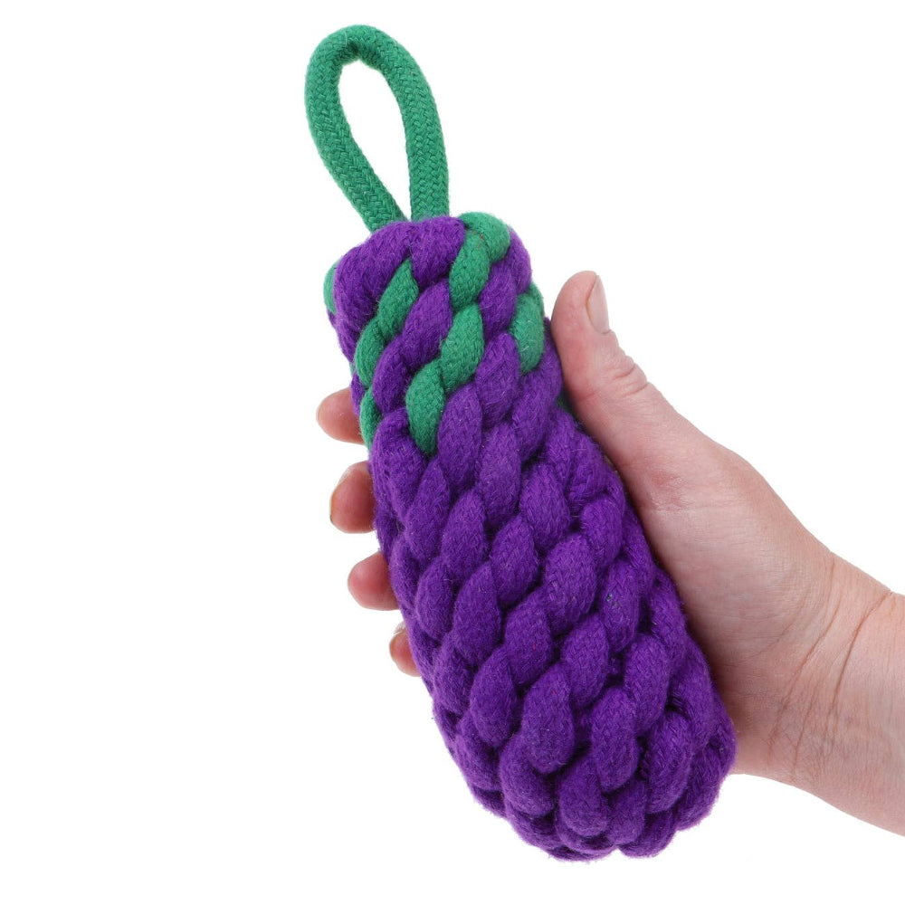 EGGPLANT Rope Toy