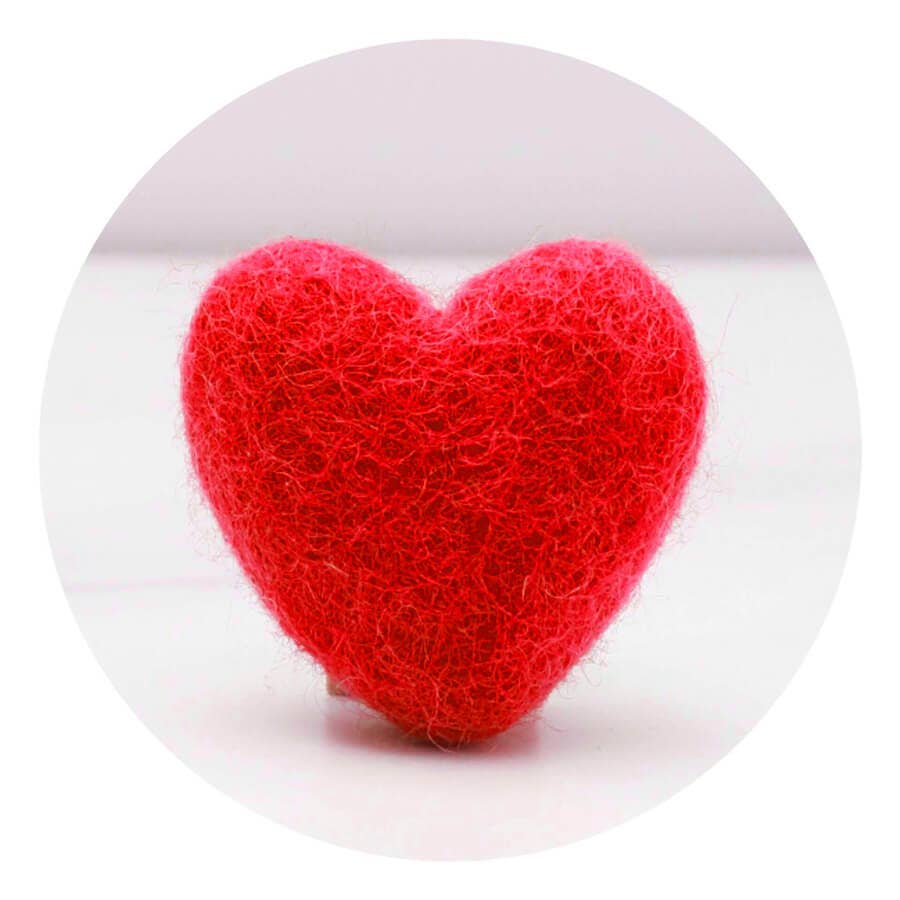 WE HEART COLLAR ACCESSORY