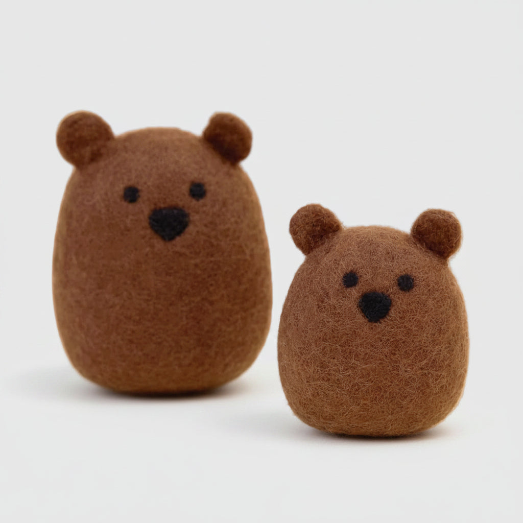 WOOL BROWN BEAR